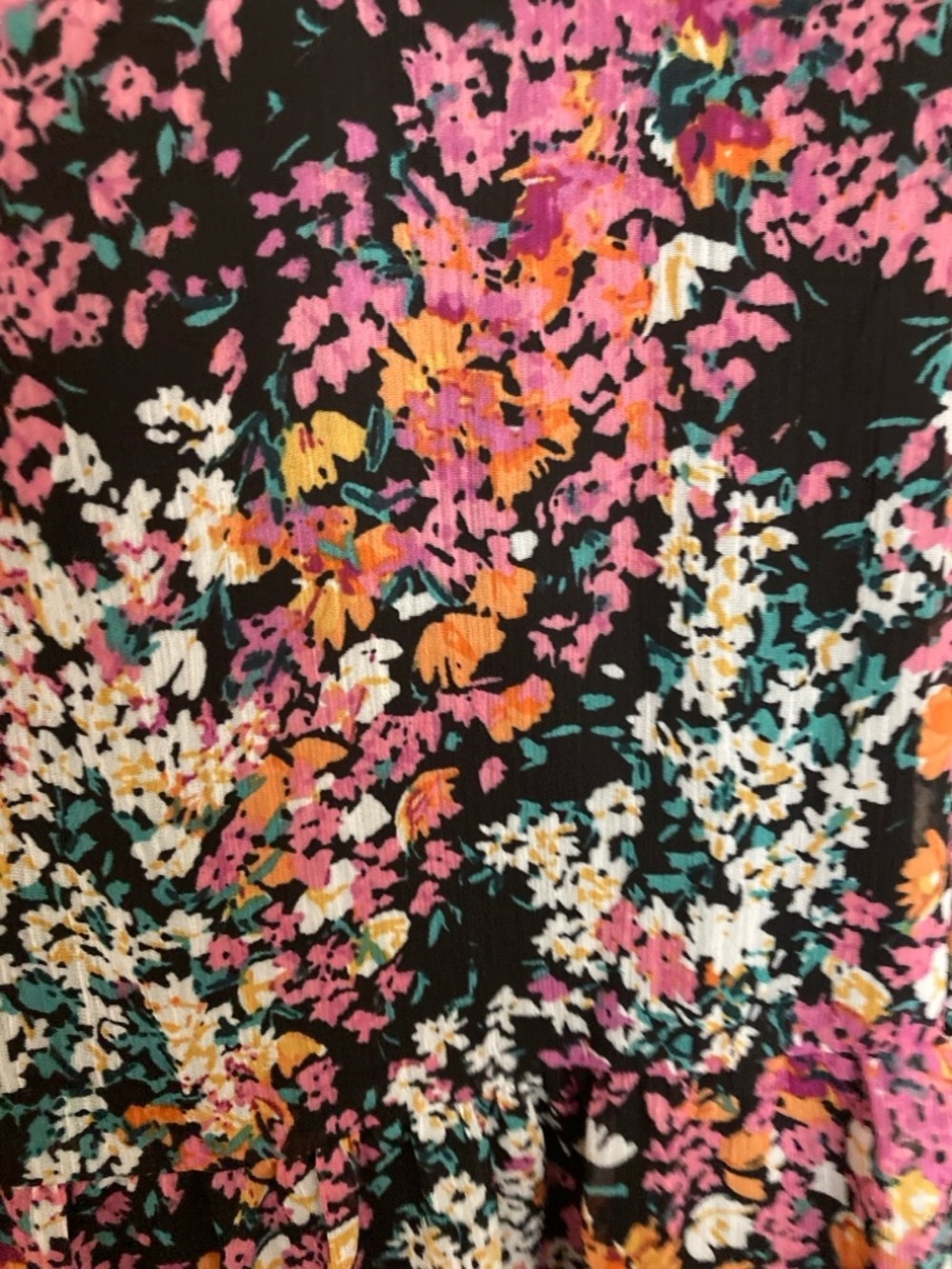 NWT Vince Camuto Floral Babydoll Dress Size XS - Picture 14 of 16